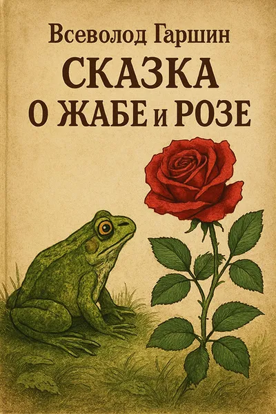 Сказка о жабе и розе — обложка книги