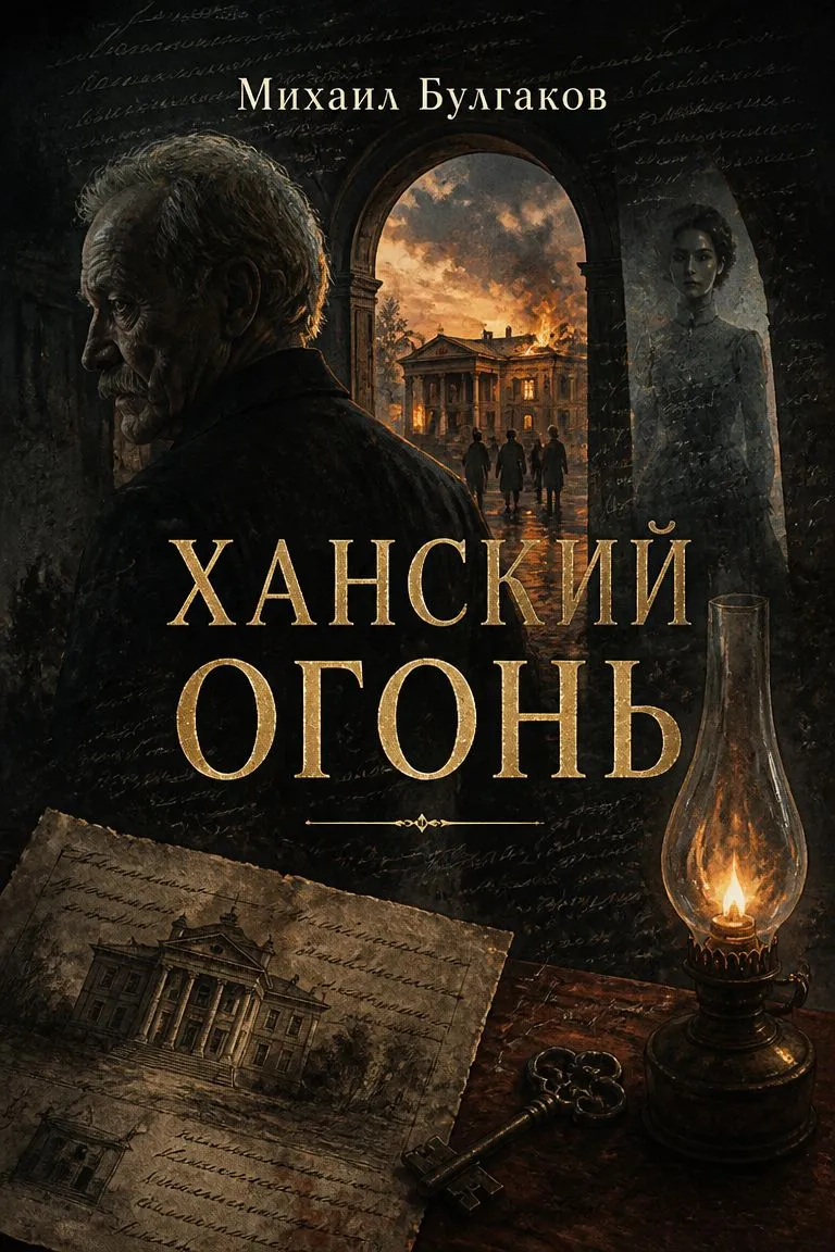 Ханский огонь — обложка книги