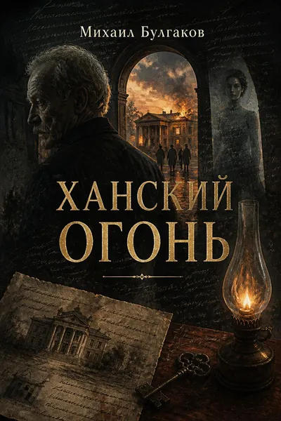 Ханский огонь — обложка книги