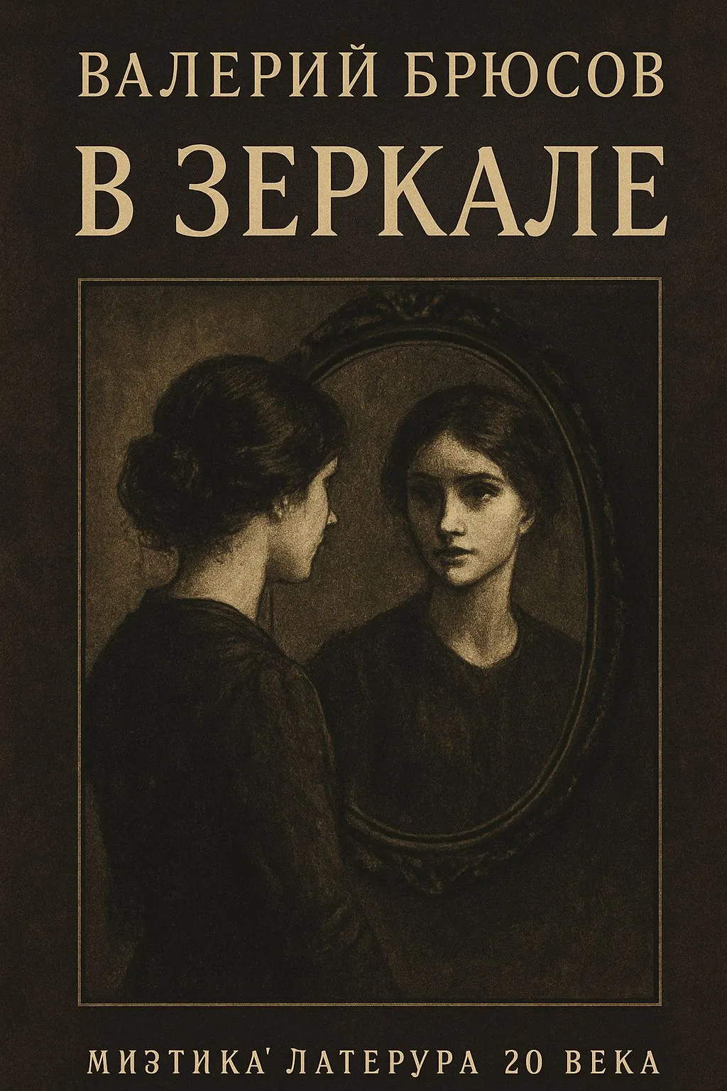 В зеркале — обложка книги