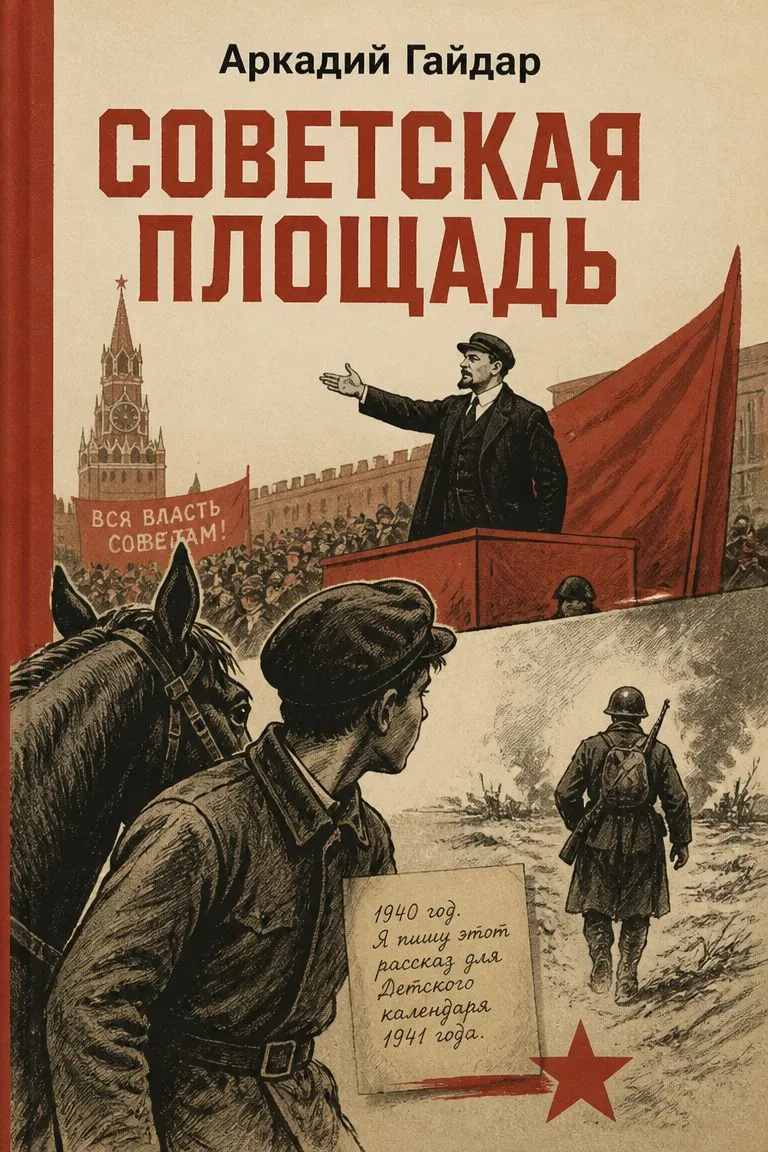 Советская площадь — обложка книги