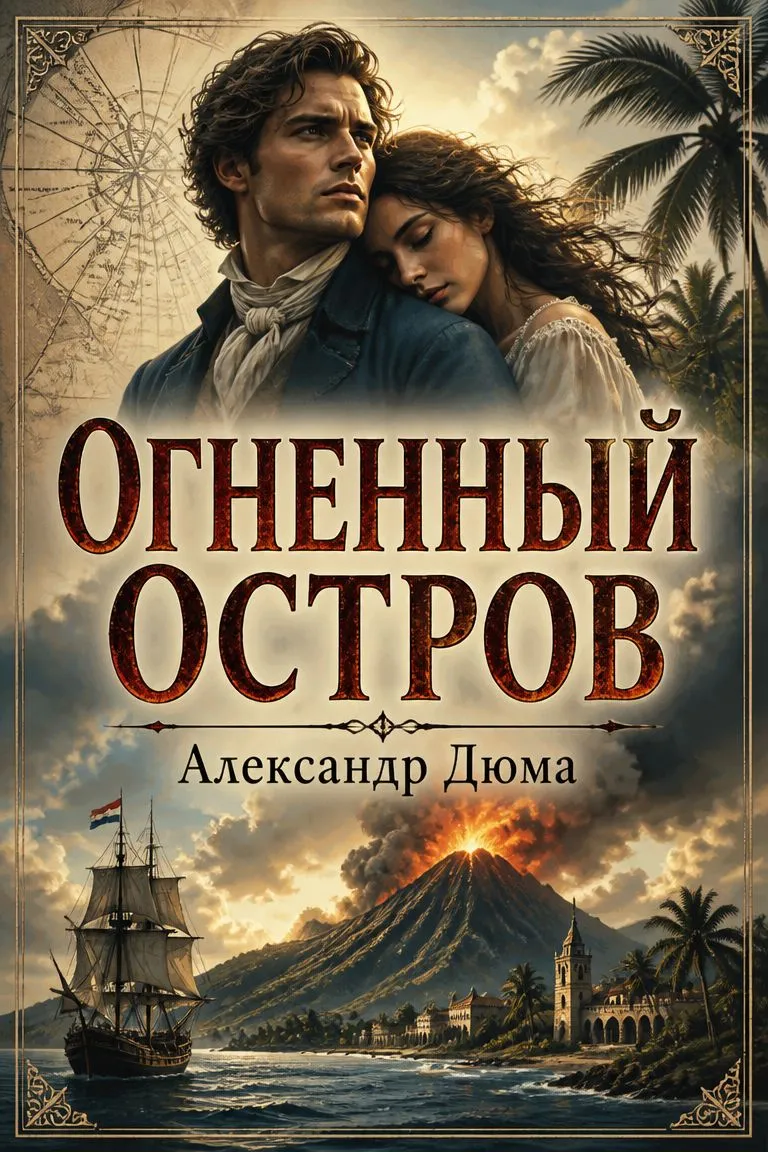 Огненный остров — обложка книги