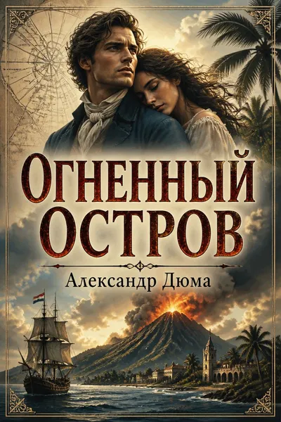 Огненный остров — обложка книги