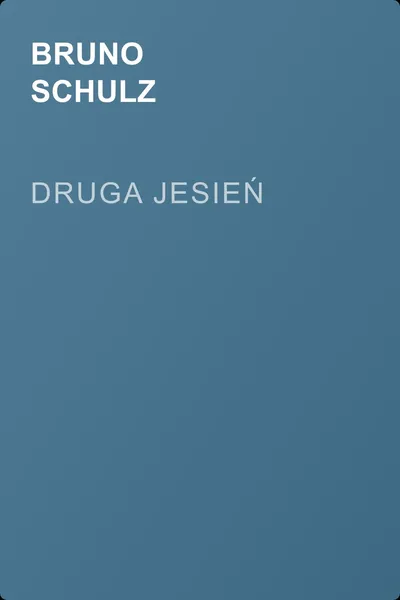 Druga jesień — обложка книги