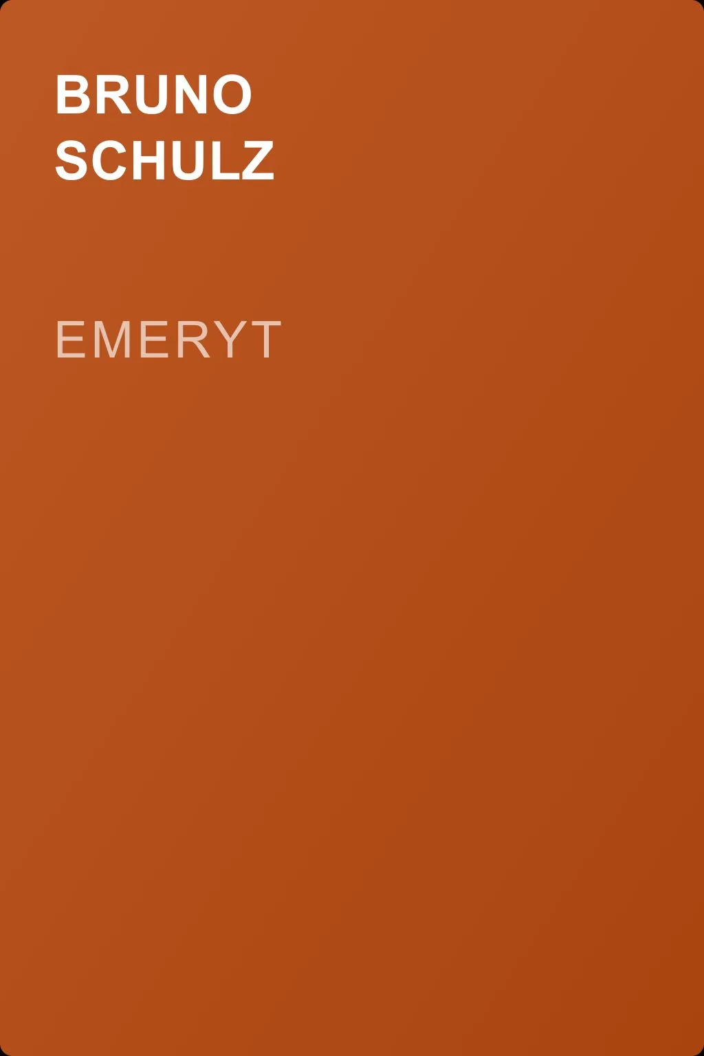 Emeryt — обложка книги
