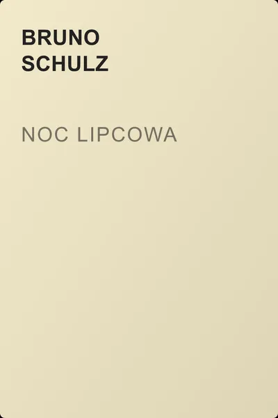 Noc lipcowa — обложка книги