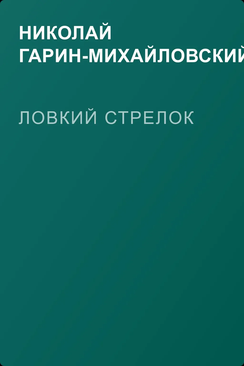 Ловкий стрелок — обложка книги