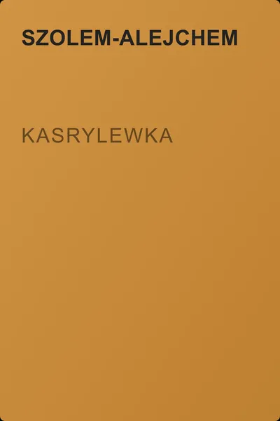 Kasrylewka — обложка книги