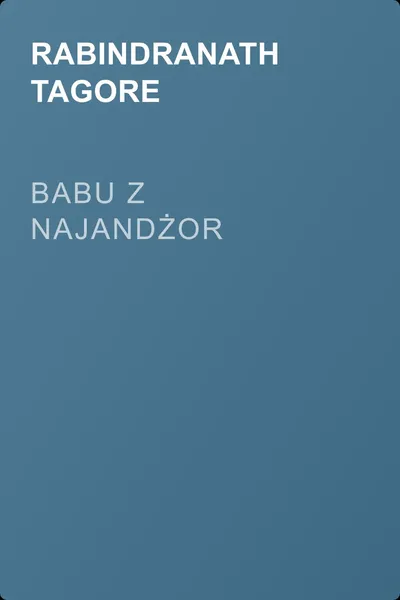 Babu z Najandżor — обложка книги