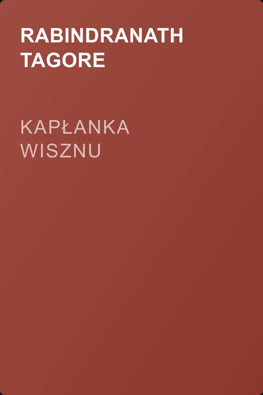 Kapłanka Wisznu — обложка книги