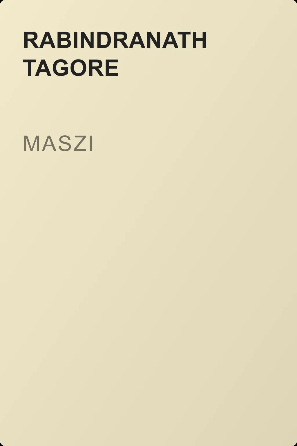 Maszi — обложка книги