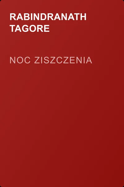 Noc ziszczenia — обложка книги