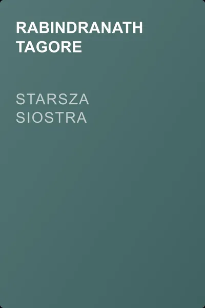 Starsza siostra — обложка книги