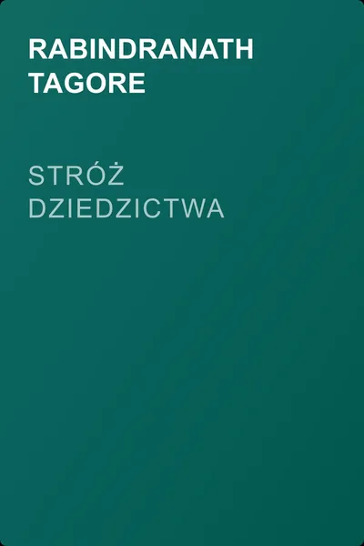 Stróż dziedzictwa — обложка книги