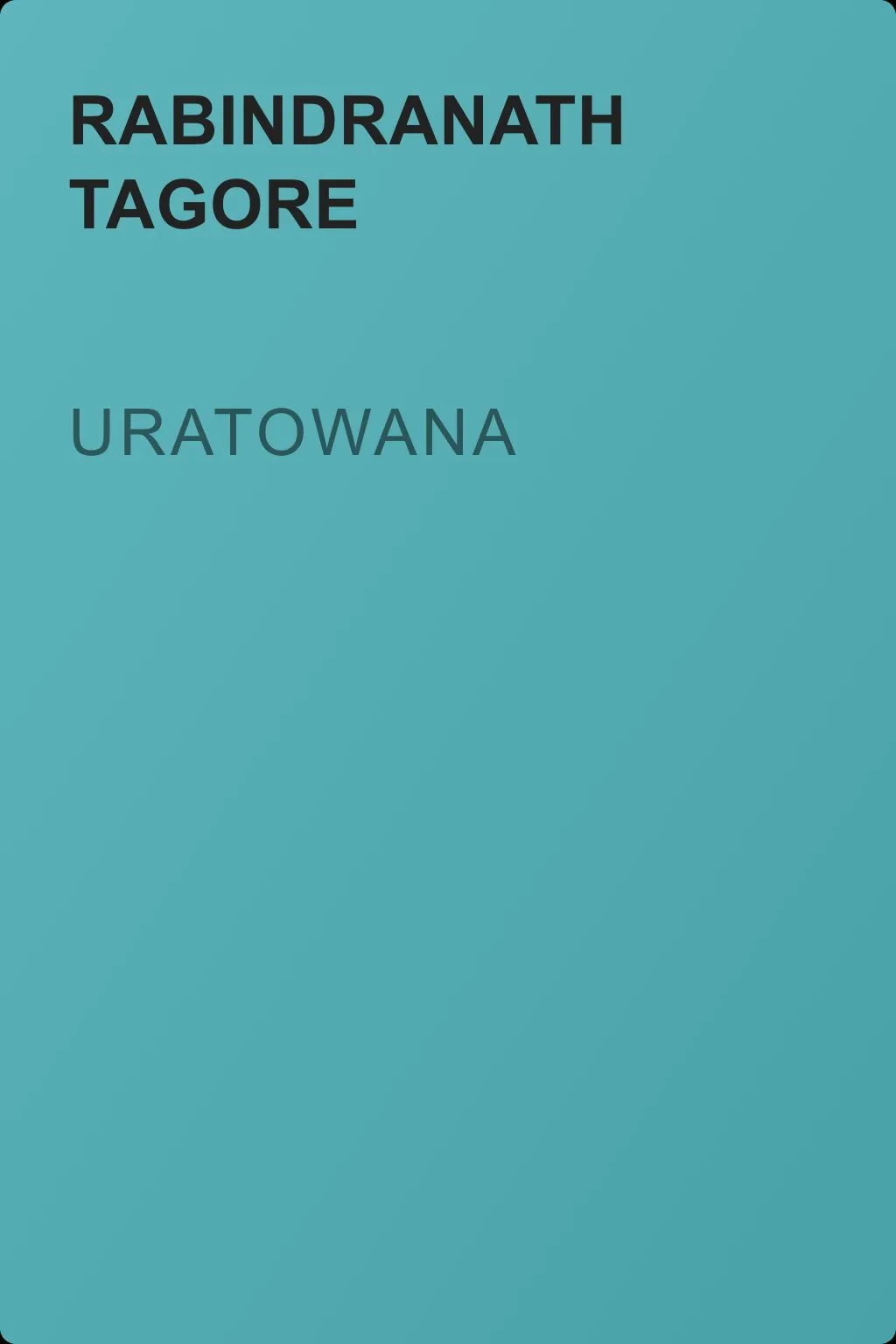 Uratowana — обложка книги
