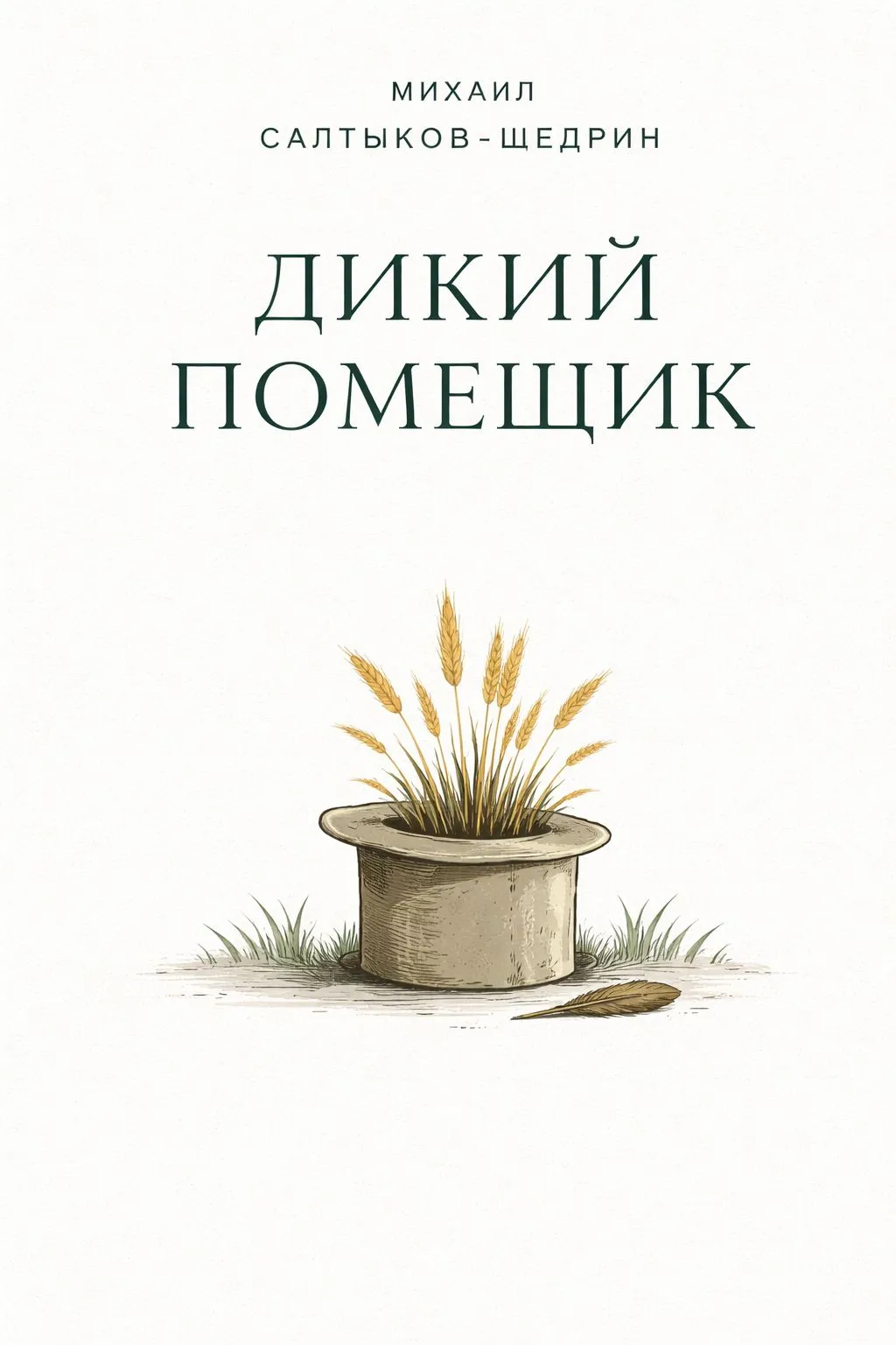 Дикий помещик — обложка книги
