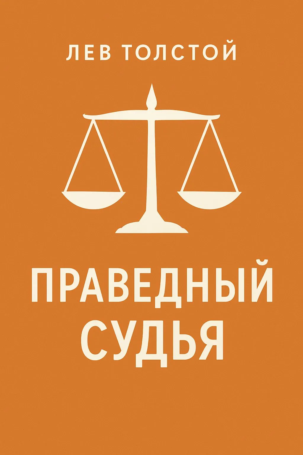 Праведный Судья — обложка книги
