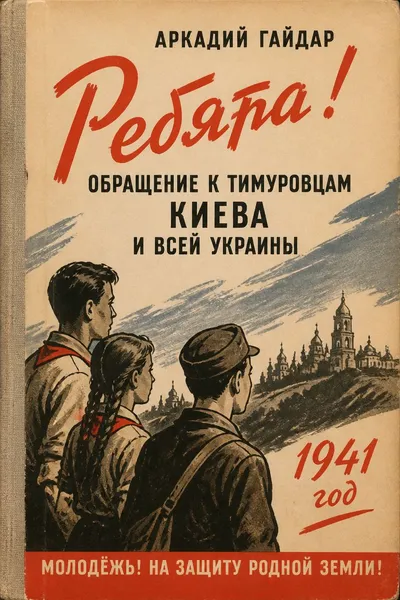Ребята! Обращение к тимуровцам Киева и всей Украины — обложка книги