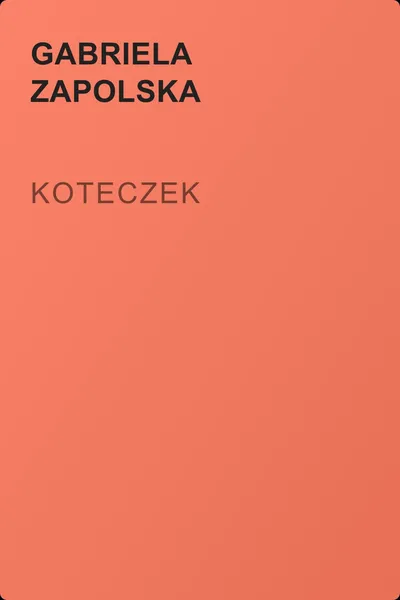 Koteczek — обложка книги