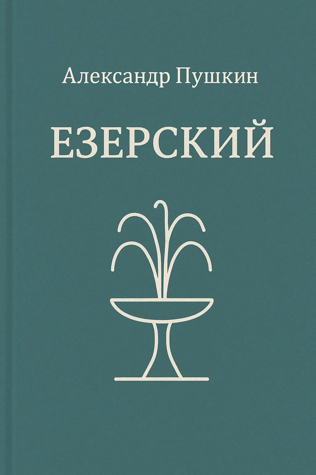 Езерский — обложка книги