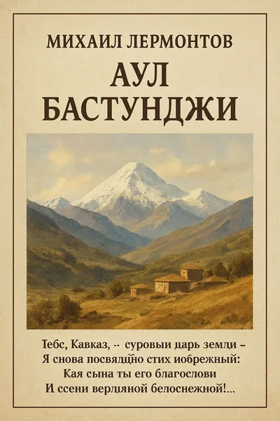 Аул Бастунджи — обложка книги