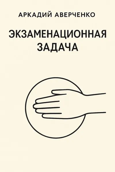 Экзаменационная задача — обложка книги