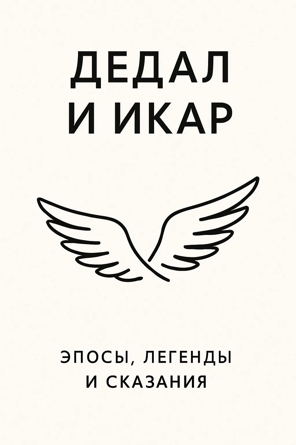 Дедал и Икар — обложка книги
