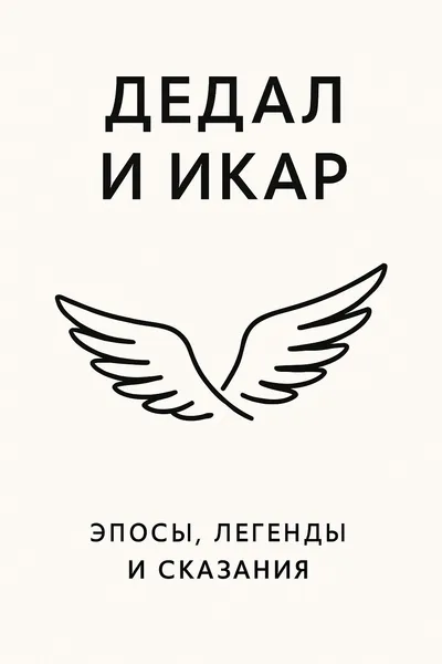 Дедал и Икар — обложка книги