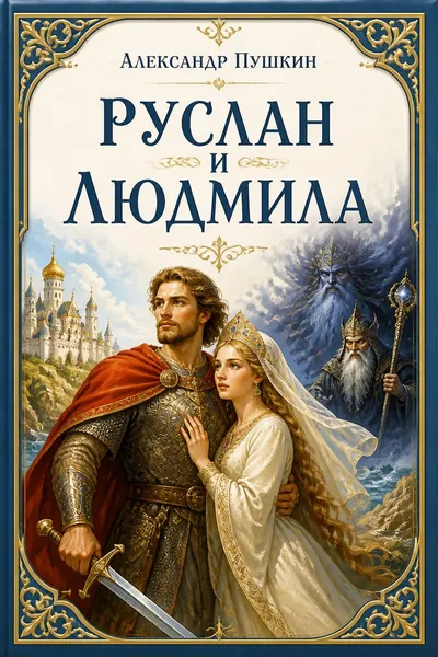 Руслан и Людмила — обложка книги
