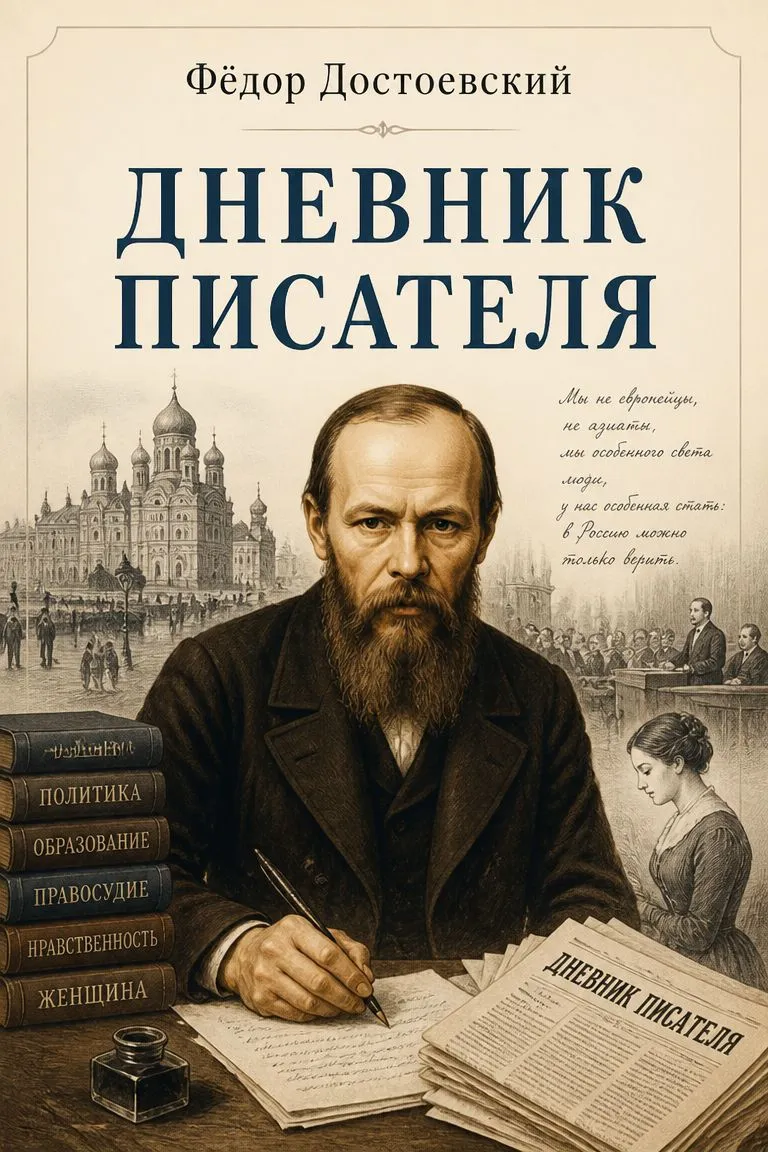 Дневник писателя — обложка книги