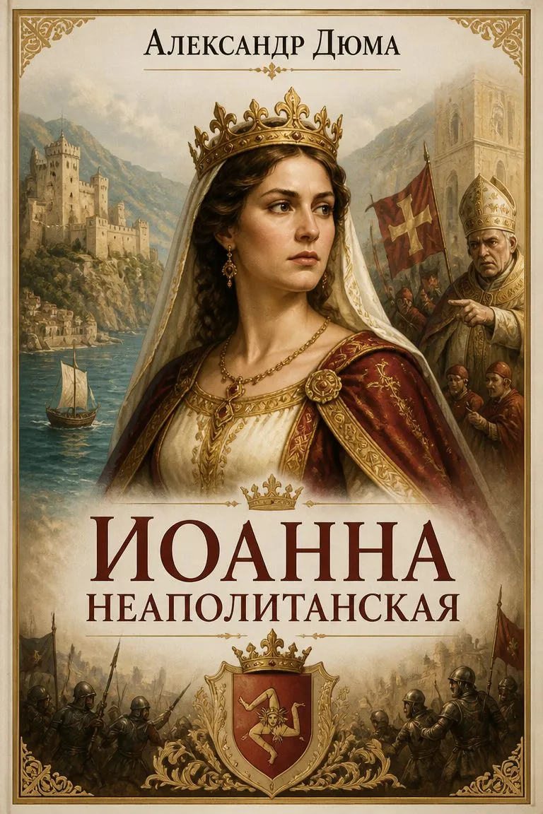 Иоанна Неаполитанская — обложка книги