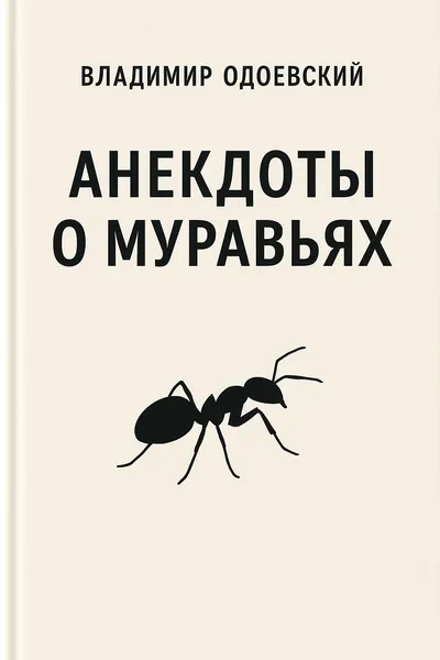 Анекдоты о муравьях — обложка книги