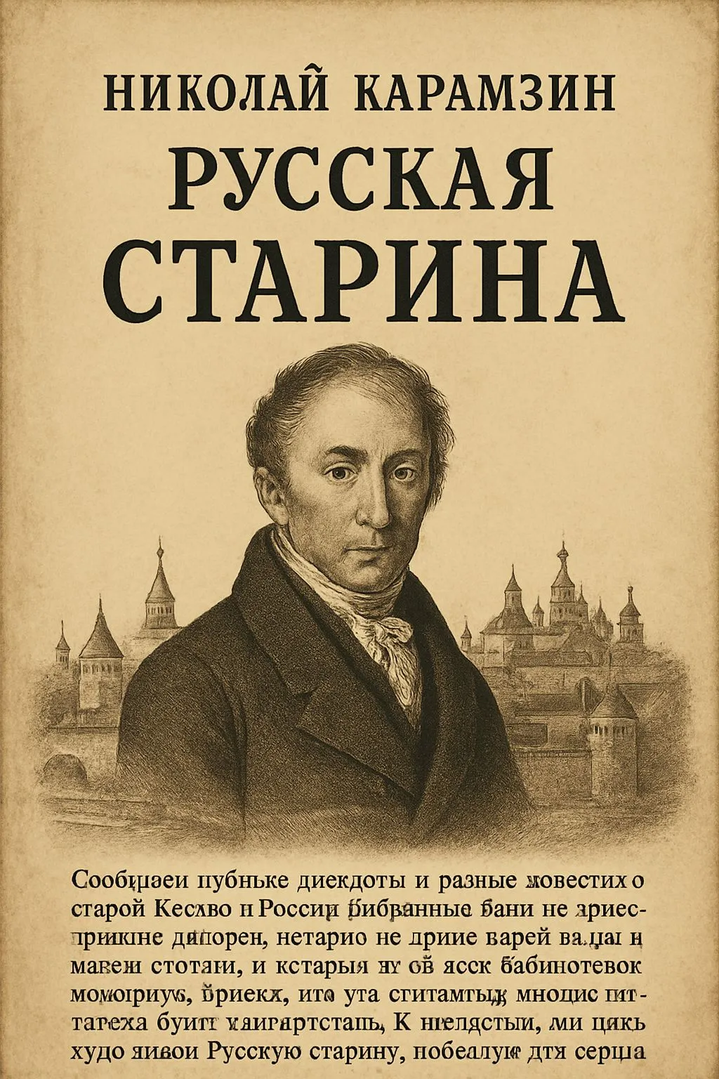 Руская старина — обложка книги