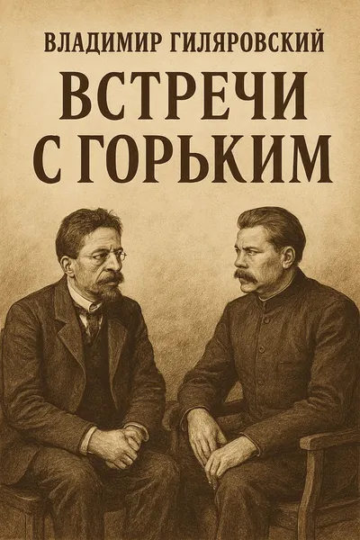Встречи с Горьким — обложка книги