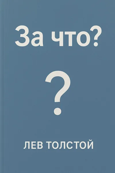 За что? — обложка книги