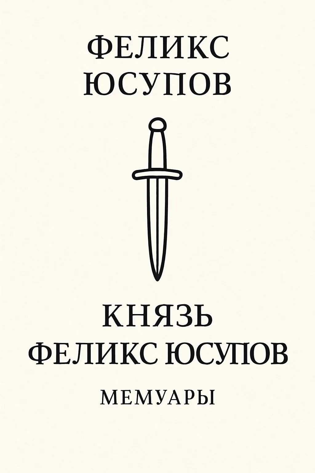 Князь Феликс Юсупов. Мемуары — обложка книги