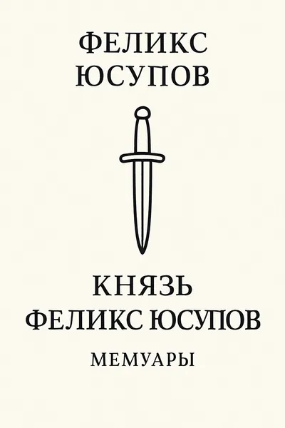 Князь Феликс Юсупов. Мемуары — обложка книги