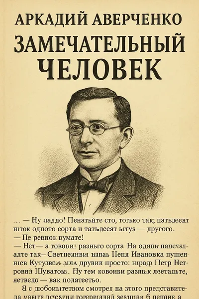 Замечательный человек — обложка книги