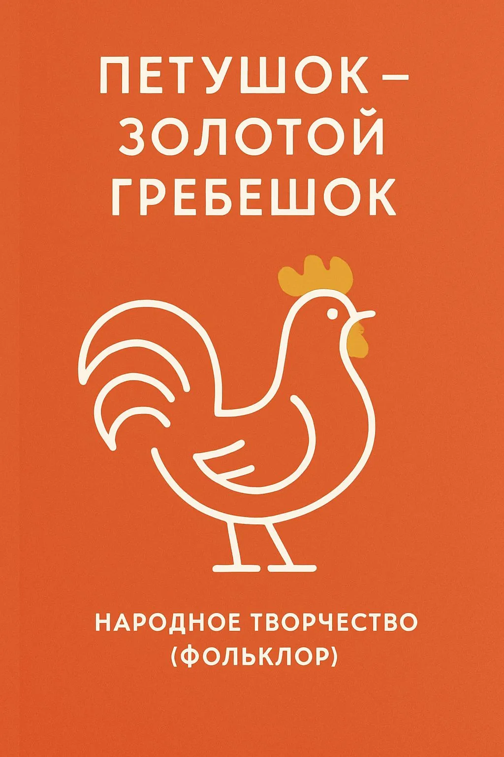 Петушок – золотой гребешок — обложка книги