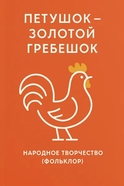 Петушок – золотой гребешок — обложка книги