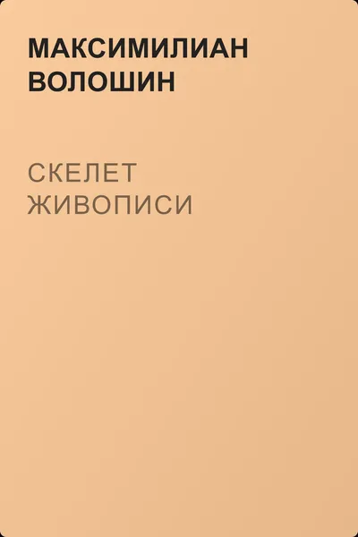 Скелет живописи — обложка книги