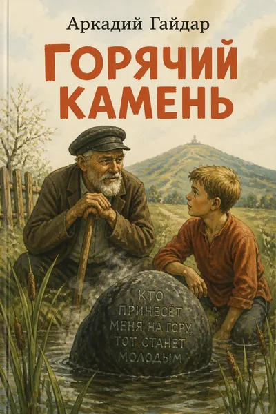 Горячий камень — обложка книги