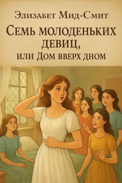 Семь молоденьких девиц, или Дом вверх дном — обложка книги