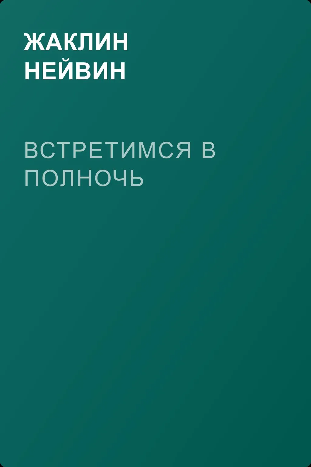 Встретимся в полночь — обложка книги