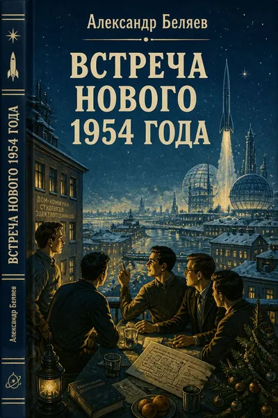 Встреча Нового 1954 года — обложка книги