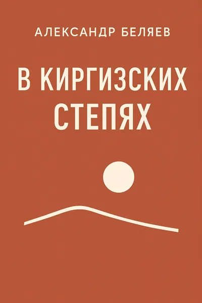 В киргизских степях — обложка книги