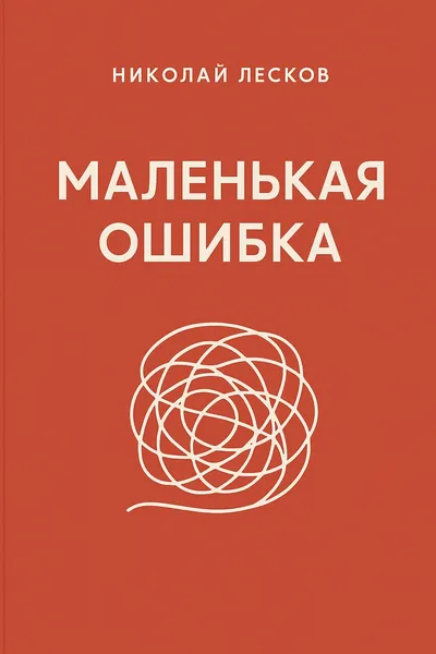 Маленькая ошибка — обложка книги