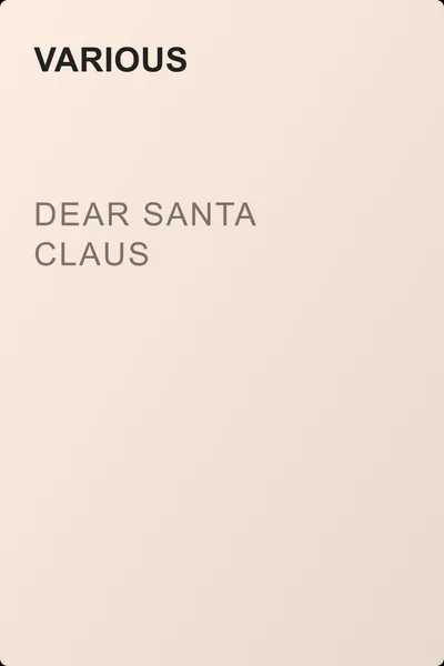 Dear Santa Claus — обложка книги