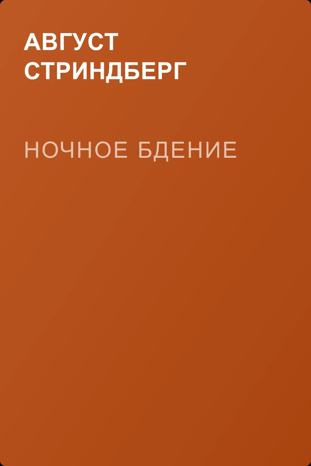 Ночное бдение — обложка книги