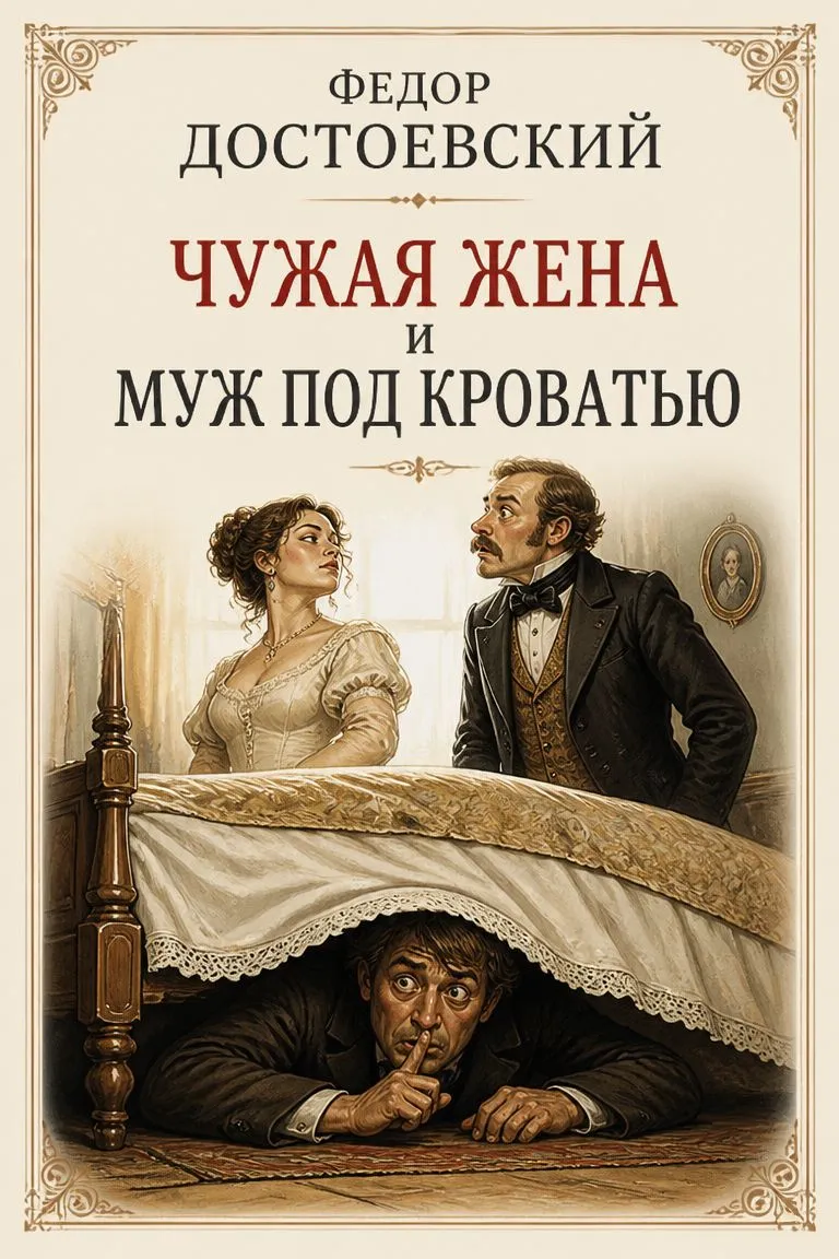 Чужая жена и муж под кроватью — обложка книги